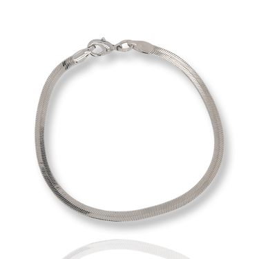 Silver Snake Chain Bracelet